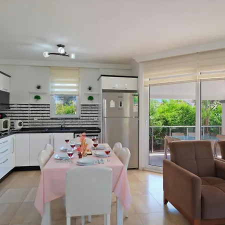 Amber 4 Plus 3 With Pool,sauna And Billiards In Villa Fethiye