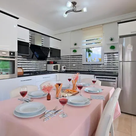 Amber 4 Plus 3 With Pool,sauna And Billiards In 빌라 페티예